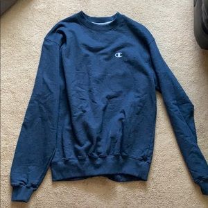 Dark Blue Champion Crewneck